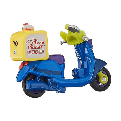 Tomica Disney Motors DM-02 Chim Chim Alien Pizza Bike