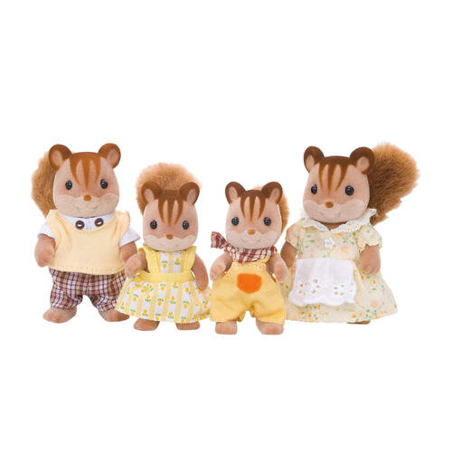 Sylvanian Family ซิลวาเนียน แฟมิลี่ ครอบครัวกระรอกวอลนัท