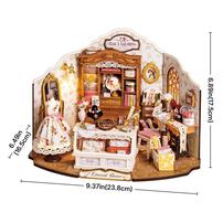 Rolife Elsa's Tailoring DIY Miniature House