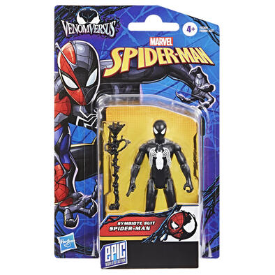 Spider-Man Epic Hero Series Symbiote Suit Spider-Man Action Figure