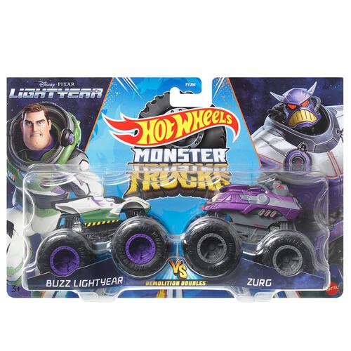 Hot Wheels Monster 1:64 Demolition Doubles - Assorted