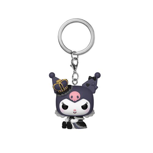 พวงกุญแจ Funko Pocket Pop! ตัวละคร Sanrio - พวงกุญแจฉลองครบรอบ 20 ปี Kuromi (ชุดราชวงศ์)