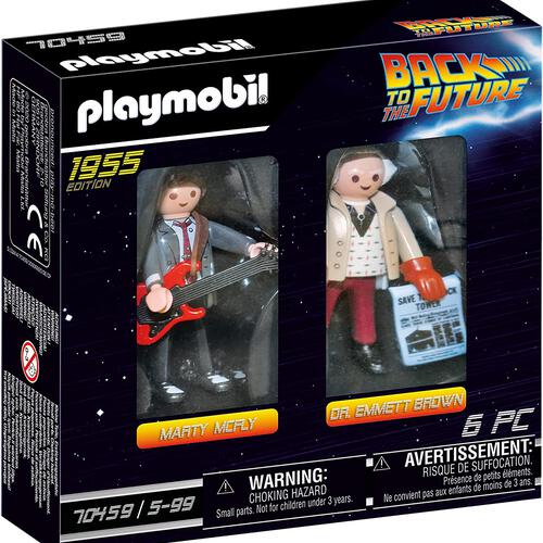 Playmobil เพลย์โมบิล แบ็ค ทู เดอะ ฟิวเจอร์ มาร์ตี้ แอนด์ ดร. เอ็มเม็ต