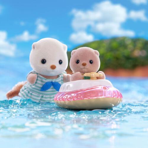 Sylvanian Families Sea Otter Sisters-Splashy Snorkel Set 5804