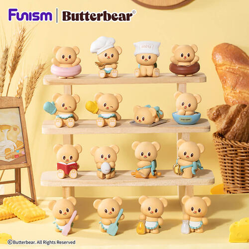 Funism Butterbear Baked With Love Series Cubby Face - Blind Box (1 Pc)