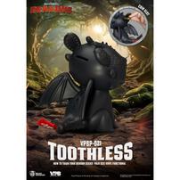 Beast Kingdom How to Train Your Dragon Series Palm Size Vinyl Functional Figurine: Toothless