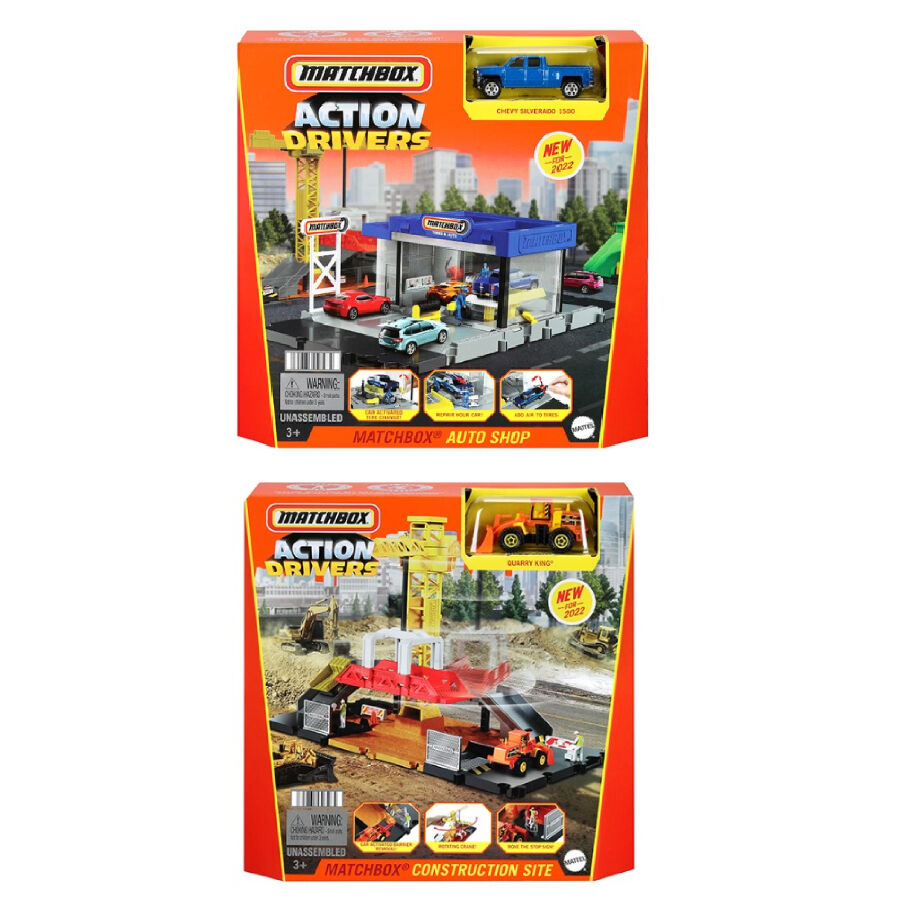 Matchbox Action Drivers Playset Assorted Toys