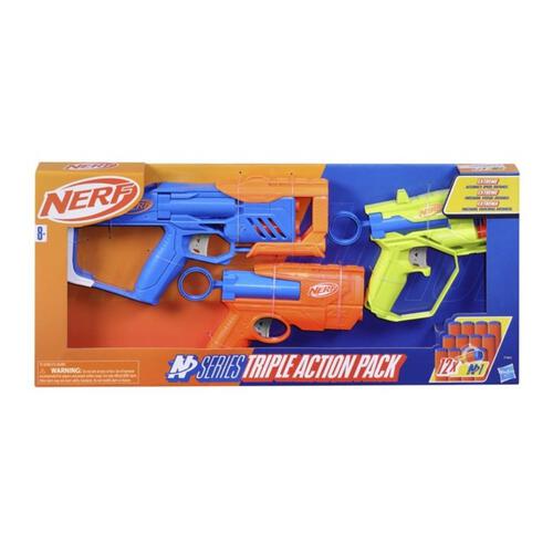 Nerf N Series Triple Action Pack