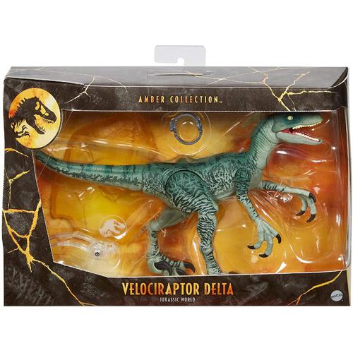 Jurassic World Amber Collection Velociraptor Delta 