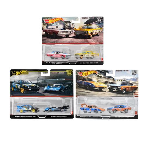 Hot Wheels Premiums Vehicle 2-Packs Assortment