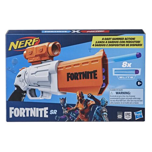 Nerf ปืนเนิร์ฟ เนิร์ฟ ฟอร์ทไนท์ Nerf Fortnite SR Blaster