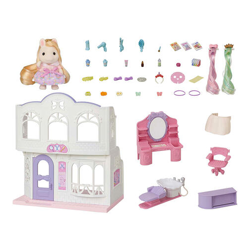Sylvanian ซิลเวเนียน ร้านทำผมเปิดใหม่ สไตล์ Sylvanian Families Pony