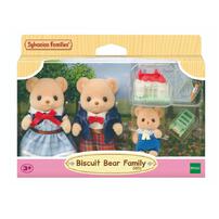 Sylvanian Families Biscuit Bear Family