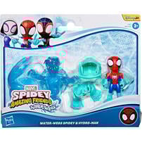 Spidey And His Amazing Friends Water-Webs Spidey & Hydro-Man Action Figure Set
