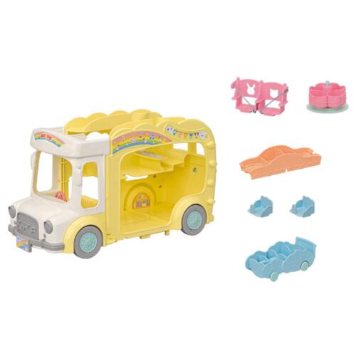Sylvanian Families Rainbow Fun Nursery Bus