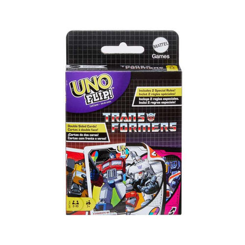 UNO เกมการ์ด อูโน่ ฟลิป ลายลิขสิทธิ์ทรานสฟอร์เมอร์ 