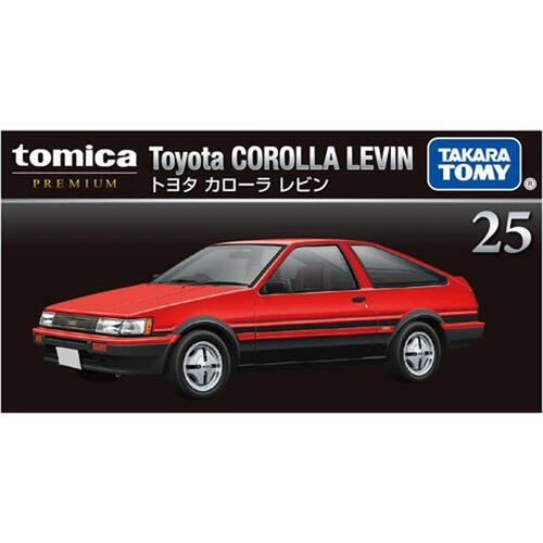 Tomica Premium No.25 Toyota Corolla Levin Diecast