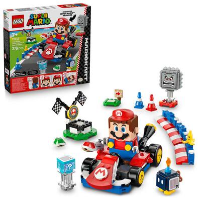 LEGO Super Mario เลโก้ ซูเปอร์ มาริโอ้ Mario Kart &ndash; Interactive LEGO Mario & Standard Kart 72043