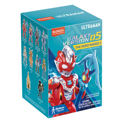 Blokees Ultraman Galaxy Version 05 The Hero Named Z Blind Box Single Pack - Assorted