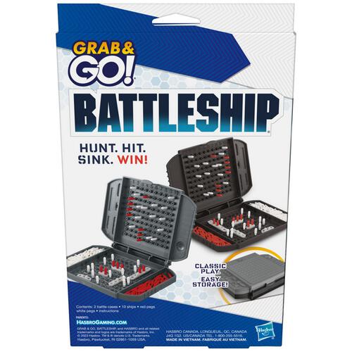 Hasbro Gaming Battleship Grab and Go