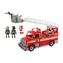 Playmobil เพลย์โมบิล ชุดรถดับเพลิงพร้อมบันไดกู้ภัย