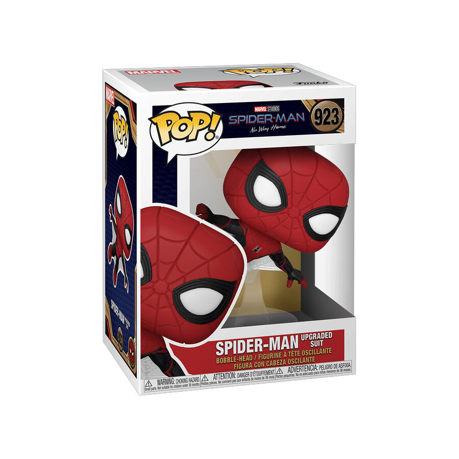 FUNKO Spider-Man Upgraded Suit (923) POP! Marvel: No Way