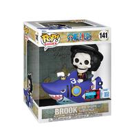 Funko POP! Rides One Piece - Brook with Shark Submerge Vinyl Figure