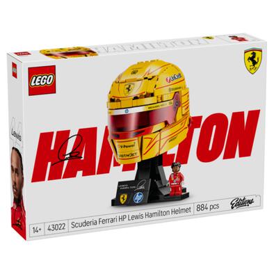 LEGO Editions Scuderia Ferrari HP Lewis Hamilton Helme 43022