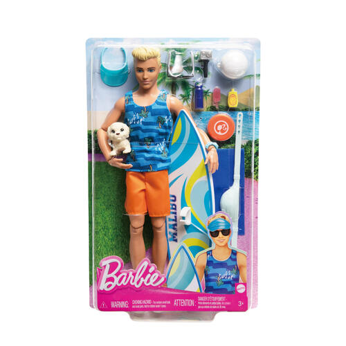 Barbie บาร์บี้ มูฟวี่ ตุ๊กตาเคนพร้อมเซิร์ฟบอร์ด 