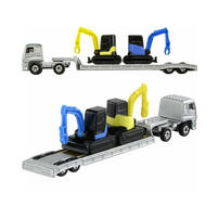 Tomica Isuzu Giga Heavy Construction Machinery Transporter
