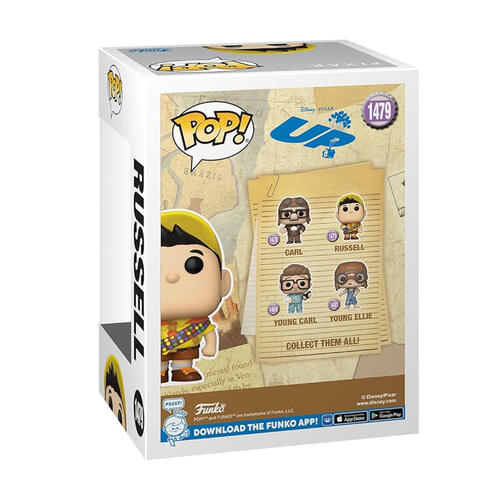 Funko Pop! Pixar Up - Russell With Chocolate Bar