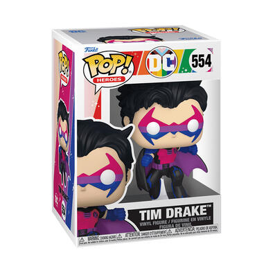 Funko Pop! Heroes: DC Comics - Tim Drake (Pride Flag)