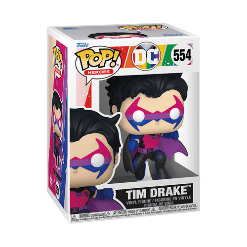 Funko Pop! Heroes: DC Comics - Tim Drake (Pride Flag)