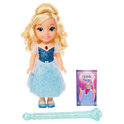 Disney Princess ดิสนีย์พรินส์เซส  ตุ๊กตาเจ้าหญิงน้อย ซินเดอเรล่า พร้อมไม้คฑาเวทย์มนต์