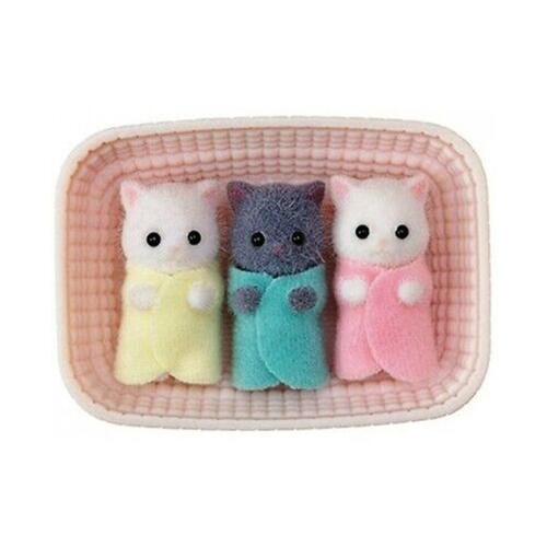 Sylvanian Families Persian Cat Triplets