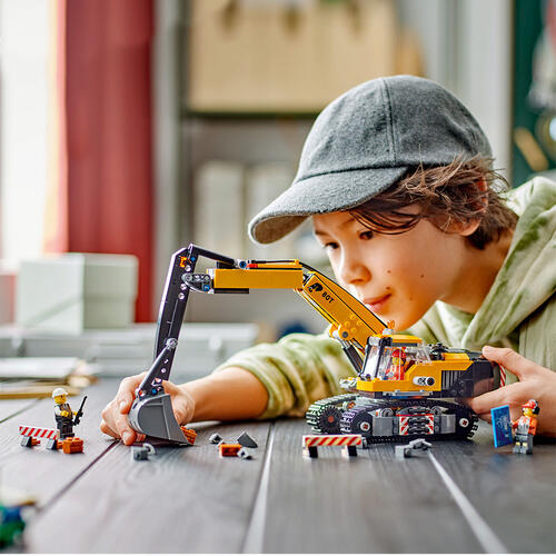 LEGO City Yellow Construction Excavator 60420