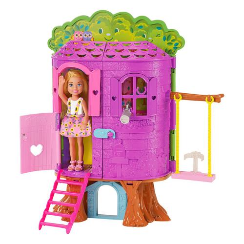 Barbie บาร์บี้ มูฟวี่ เพลย์เซตเชลซีและบ้านต้นไม้