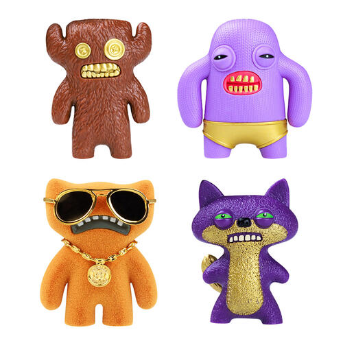 Fuggler Collectible Figures Gold Edition 5 Pack Deluxe Box - Assorted (1 Pc)