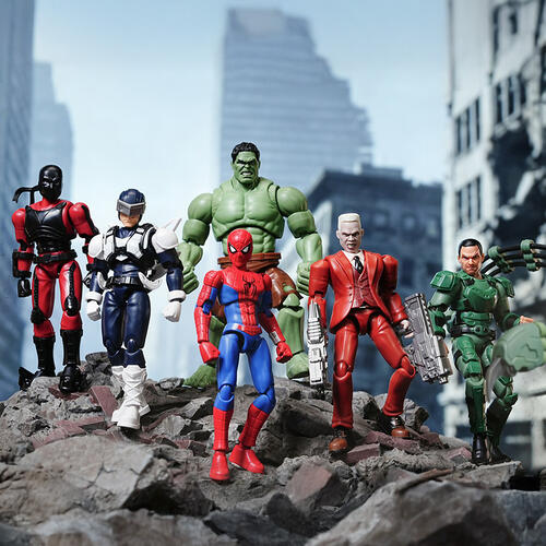 Blokees Marvel Hero Champion Class Lite 01: Spider-Man Brand New Day Blind Box Model Kit