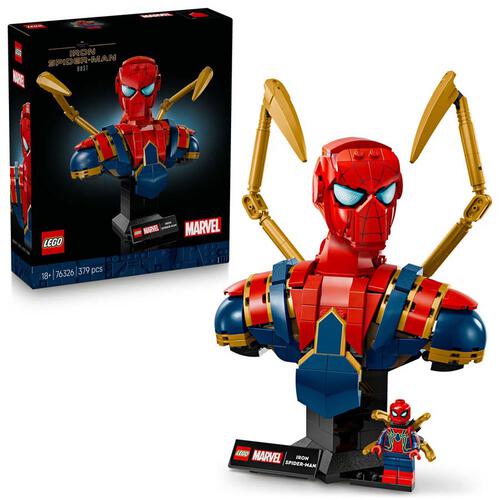 LEGO Marvel Super Heroes Iron Spider-Man Bust 76326