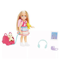 Barbie Chelsea Doll and Accessories Travel Set with Puppy