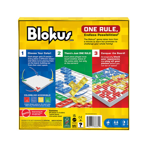 Mattel Games เกมกลยุทธ์บล็อกคัส