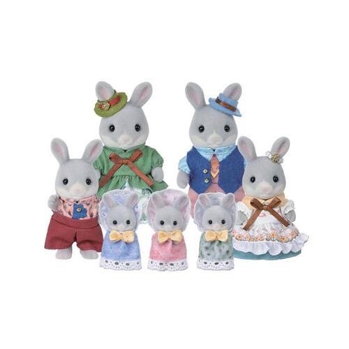 Sylvanian Families Cottontail Rabbit Family Celebration Set