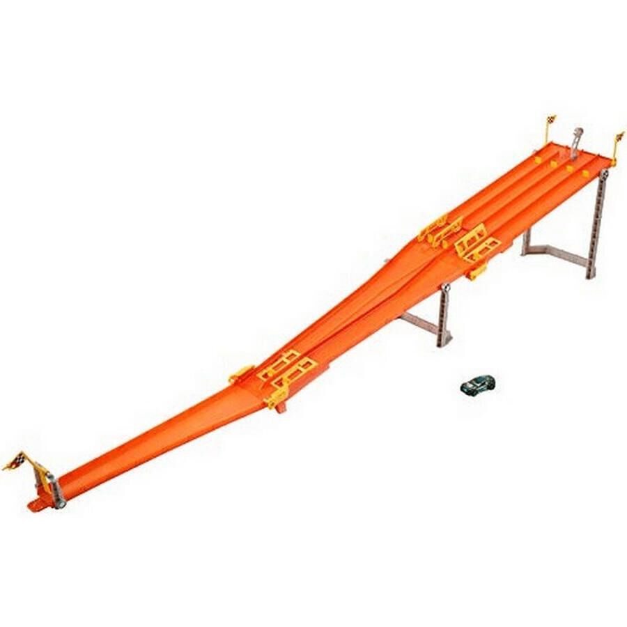 Hot Wheels 4 Lane Elimination Race Track Set Toys