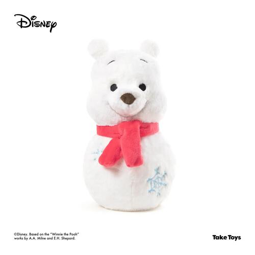 Disney Snowman Collection Pooh Plush Toy