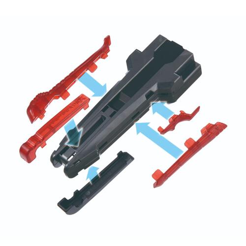 Beyblade X Bx-41 Rubber Custom Grip Gunmetal Ver.