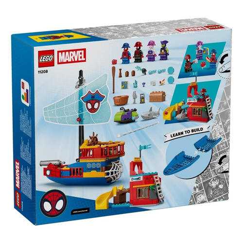 LEGO Marvel Spidey Amazing FriendsTeam Spidey Pirate Ship 11208