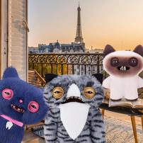 Fuggler ตุ๊กตา Ugly Monster Alley Cats ซีรีส์ 1 ขนาด 9 นิ้ว &ndash; คละแบบ (1 ชิ้น)