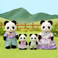 Sylvanian Pookie Panda Family