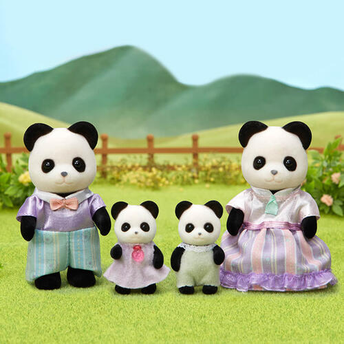 Sylvanian Pookie Panda Family
